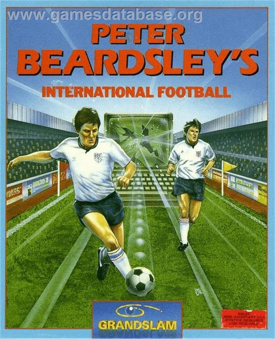 Peter Beardsley's International Football - Commodore Amiga - Artwork - Box