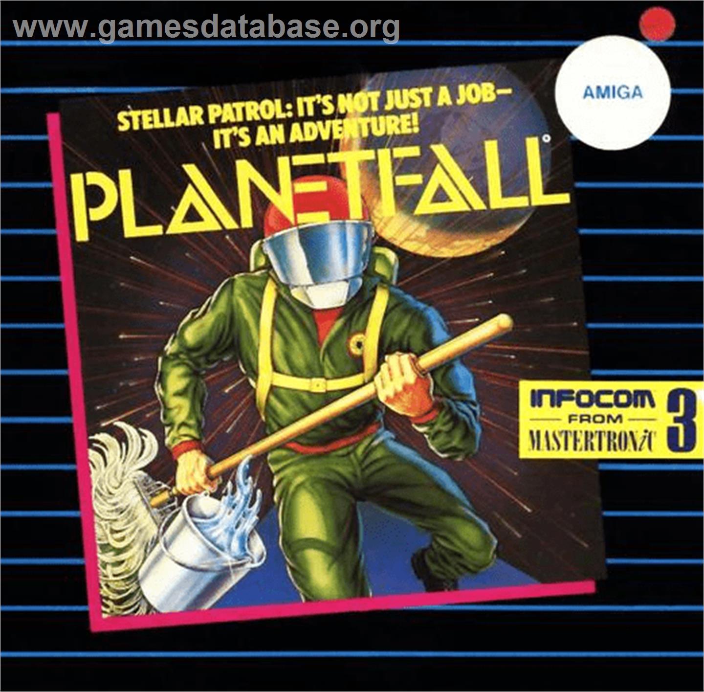 Planetfall - Commodore Amiga - Artwork - Box