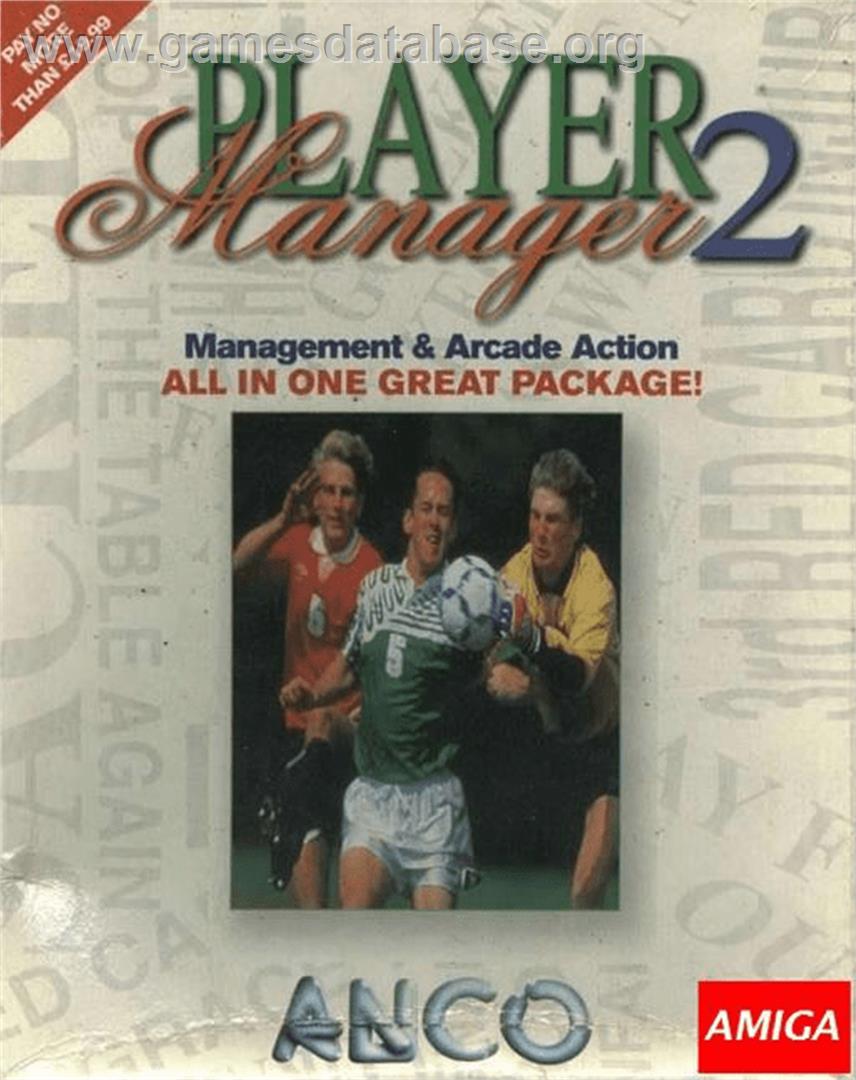 Player Manager 2 - Commodore Amiga - Artwork - Box