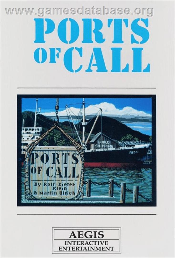Ports of Call - Commodore Amiga - Artwork - Box