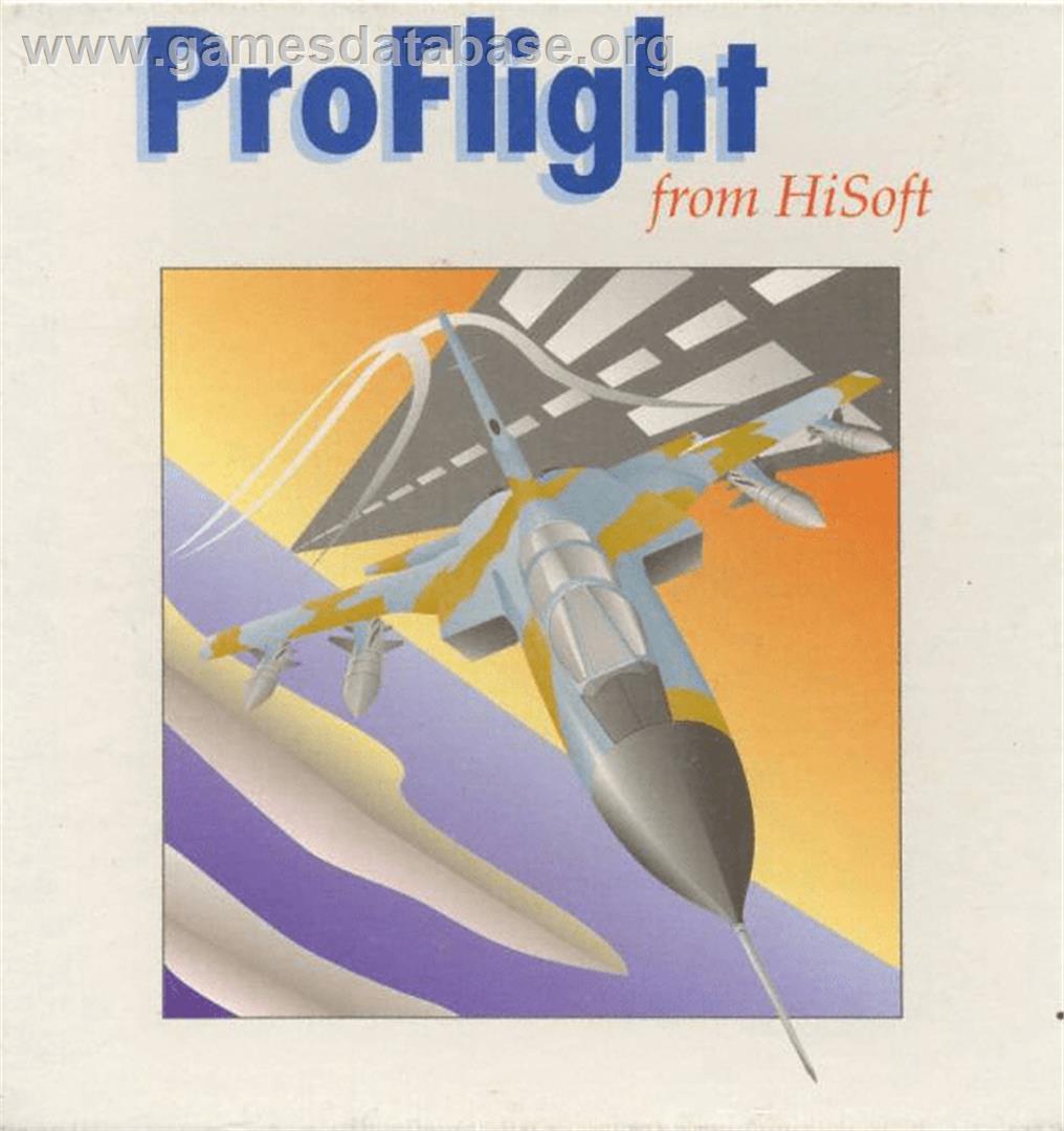 ProFlight - Commodore Amiga - Artwork - Box
