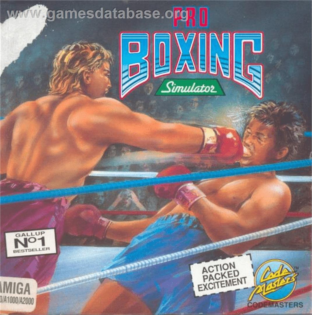 Pro Boxing Simulator - Commodore Amiga - Artwork - Box