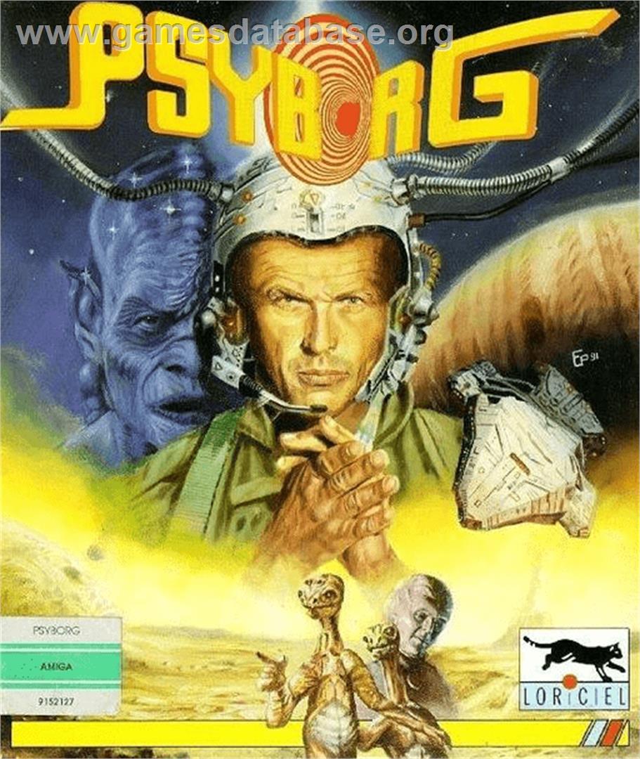 Psyborg - Commodore Amiga - Artwork - Box