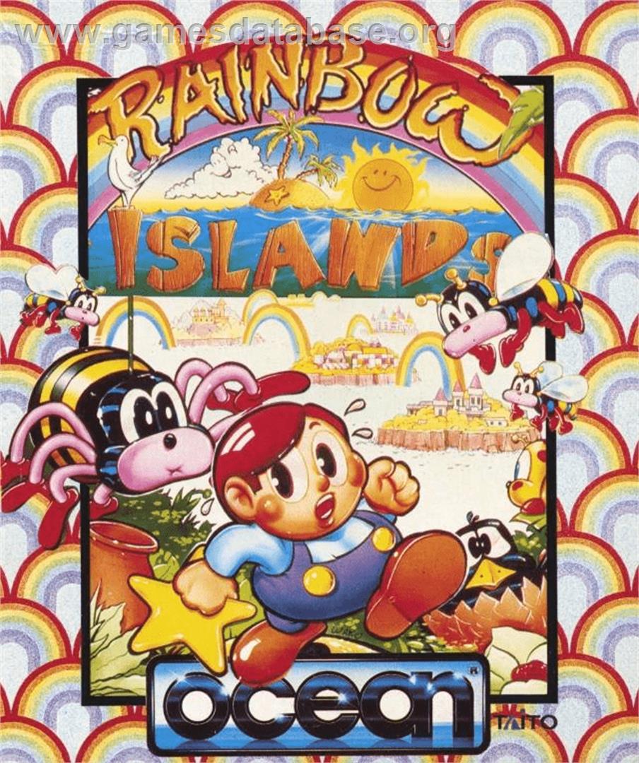 Rainbow Islands - Commodore Amiga - Artwork - Box