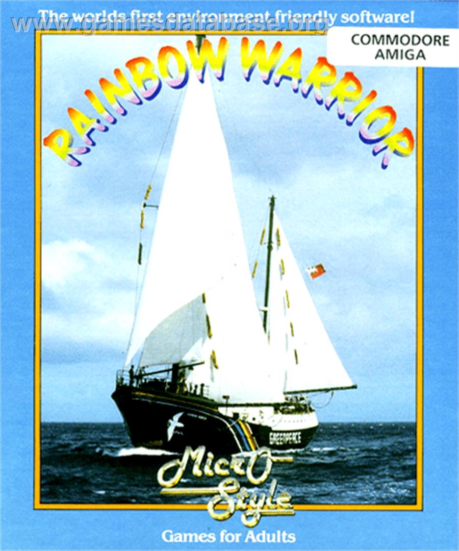 Rainbow Warrior - Commodore Amiga - Artwork - Box