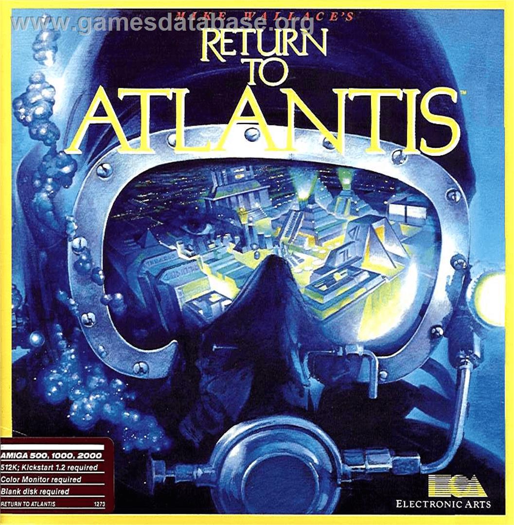 Return to Atlantis - Commodore Amiga - Artwork - Box