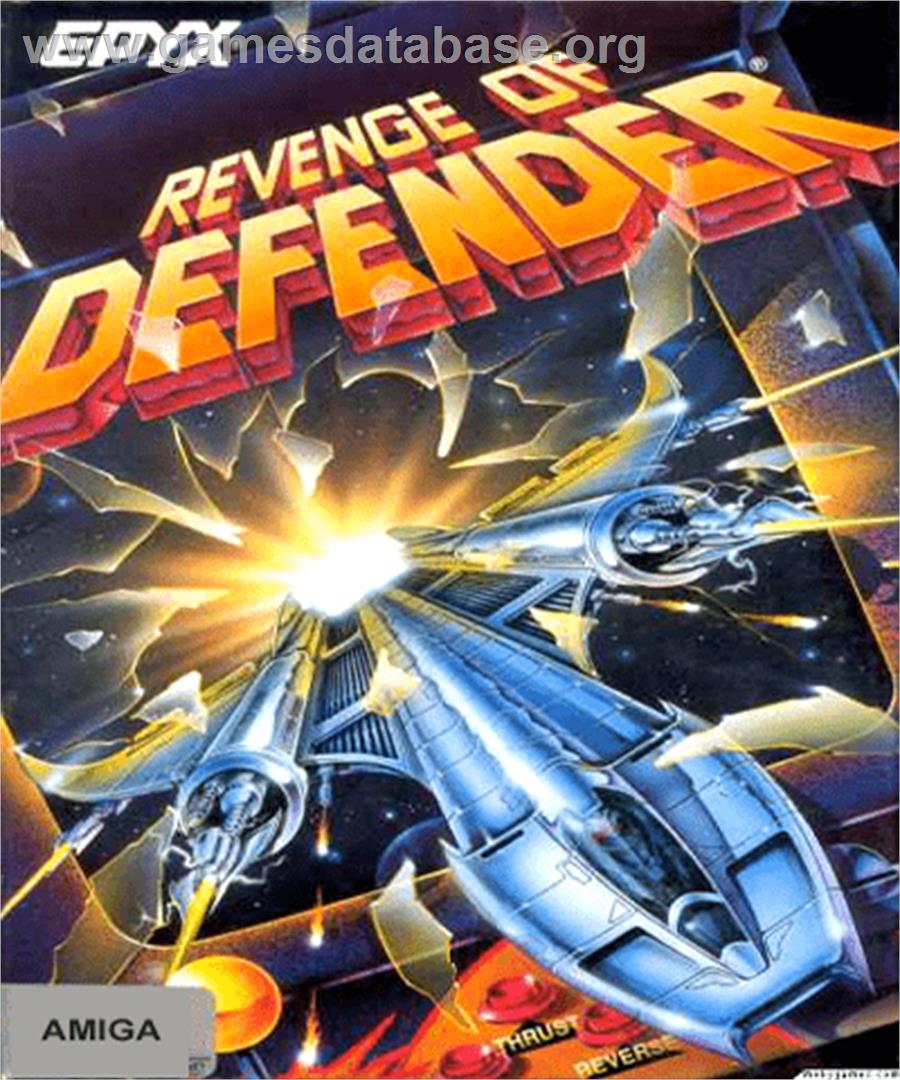 Revenge of Defender - Commodore Amiga - Artwork - Box