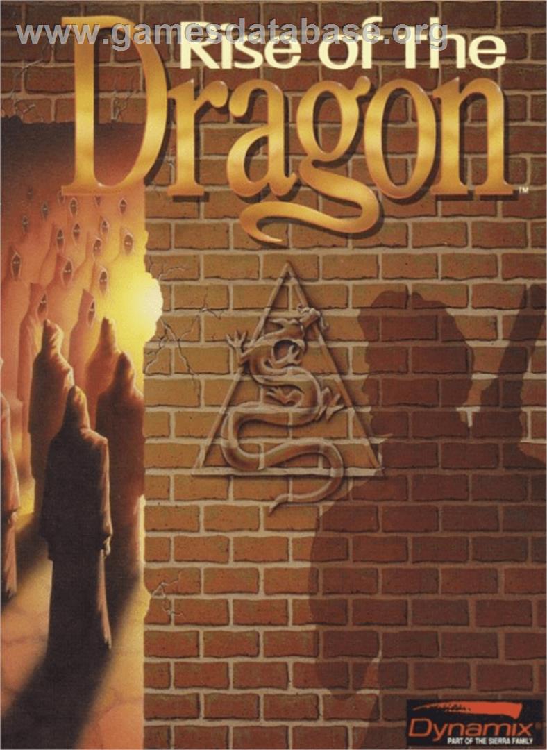 Rise of the Dragon - Commodore Amiga - Artwork - Box
