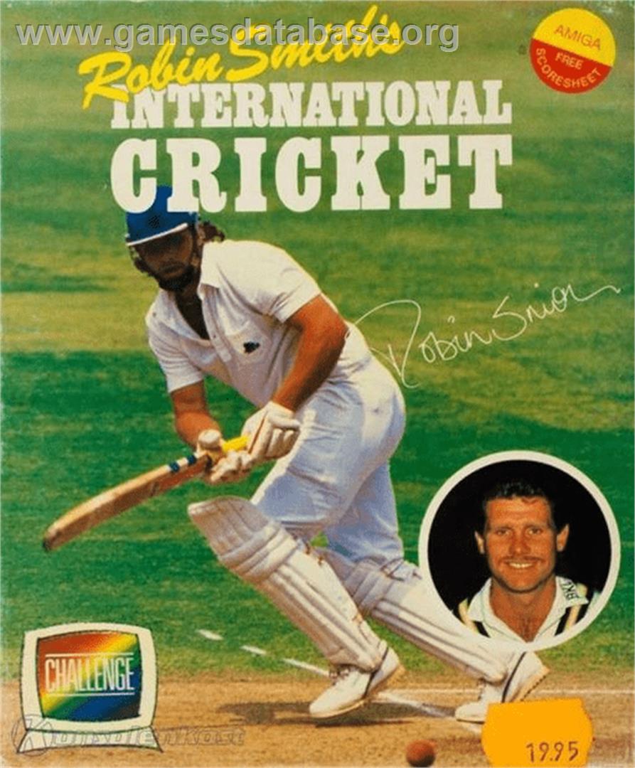 Robin Smith's International Cricket - Commodore Amiga - Artwork - Box