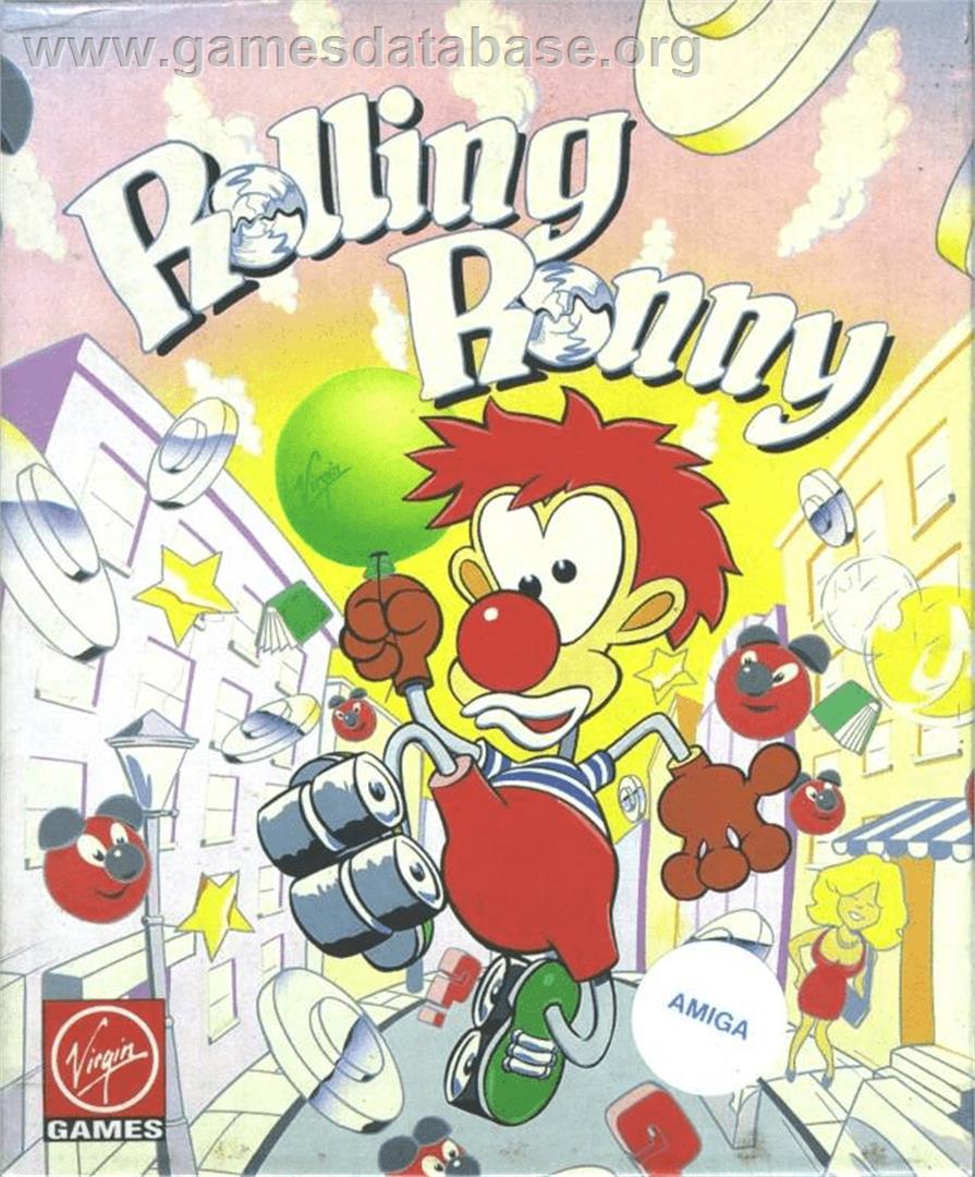 Rolling Ronny - Commodore Amiga - Artwork - Box