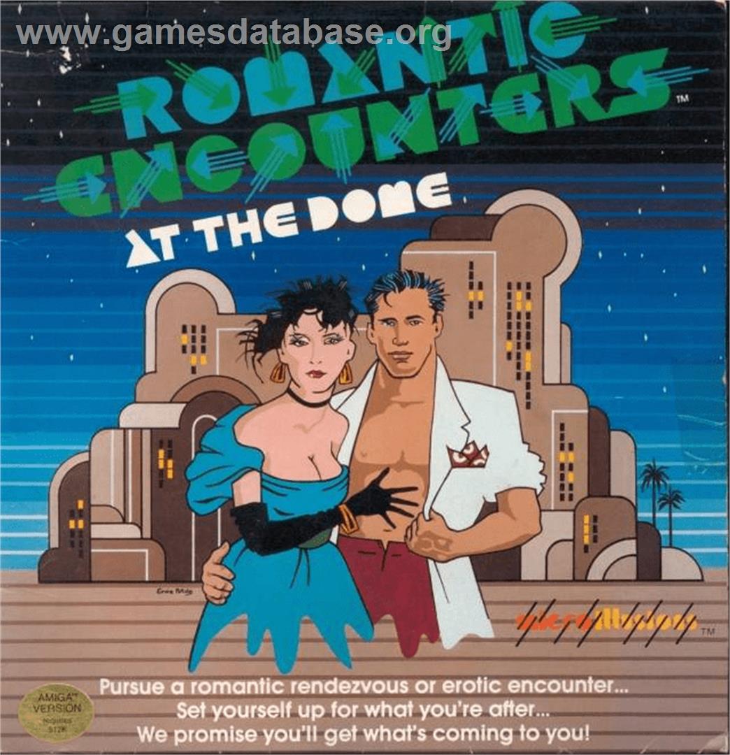 Romantic Encounters at the Dome - Commodore Amiga - Artwork - Box