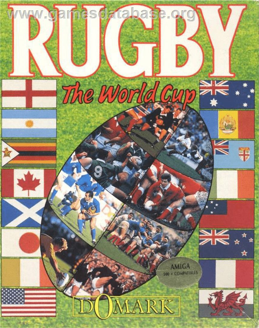 Rugby: The World Cup - Commodore Amiga - Artwork - Box