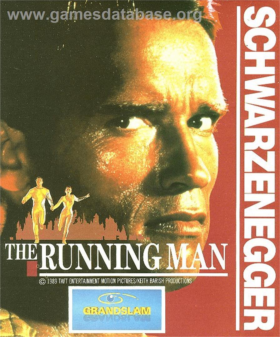 Running Man - Commodore Amiga - Artwork - Box