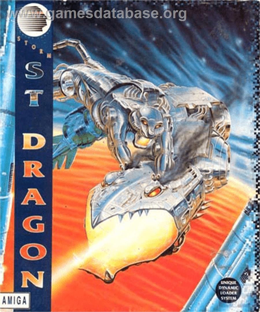 Saint Dragon - Commodore Amiga - Artwork - Box
