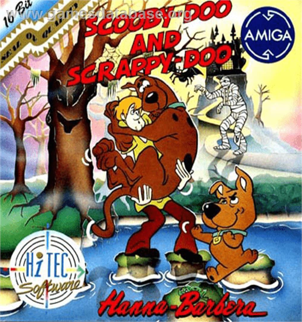 Scooby Doo and Scrappy Doo - Commodore Amiga - Artwork - Box