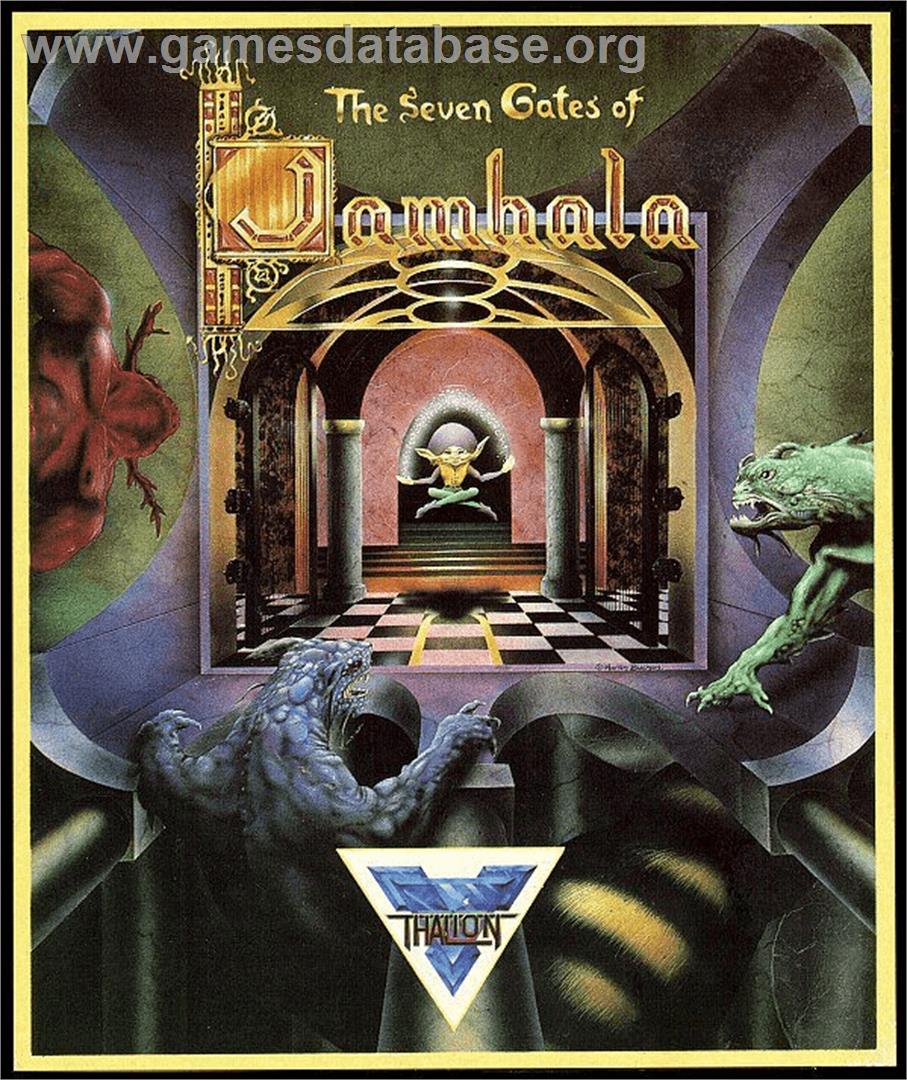 Seven Gates of Jambala - Commodore Amiga - Artwork - Box
