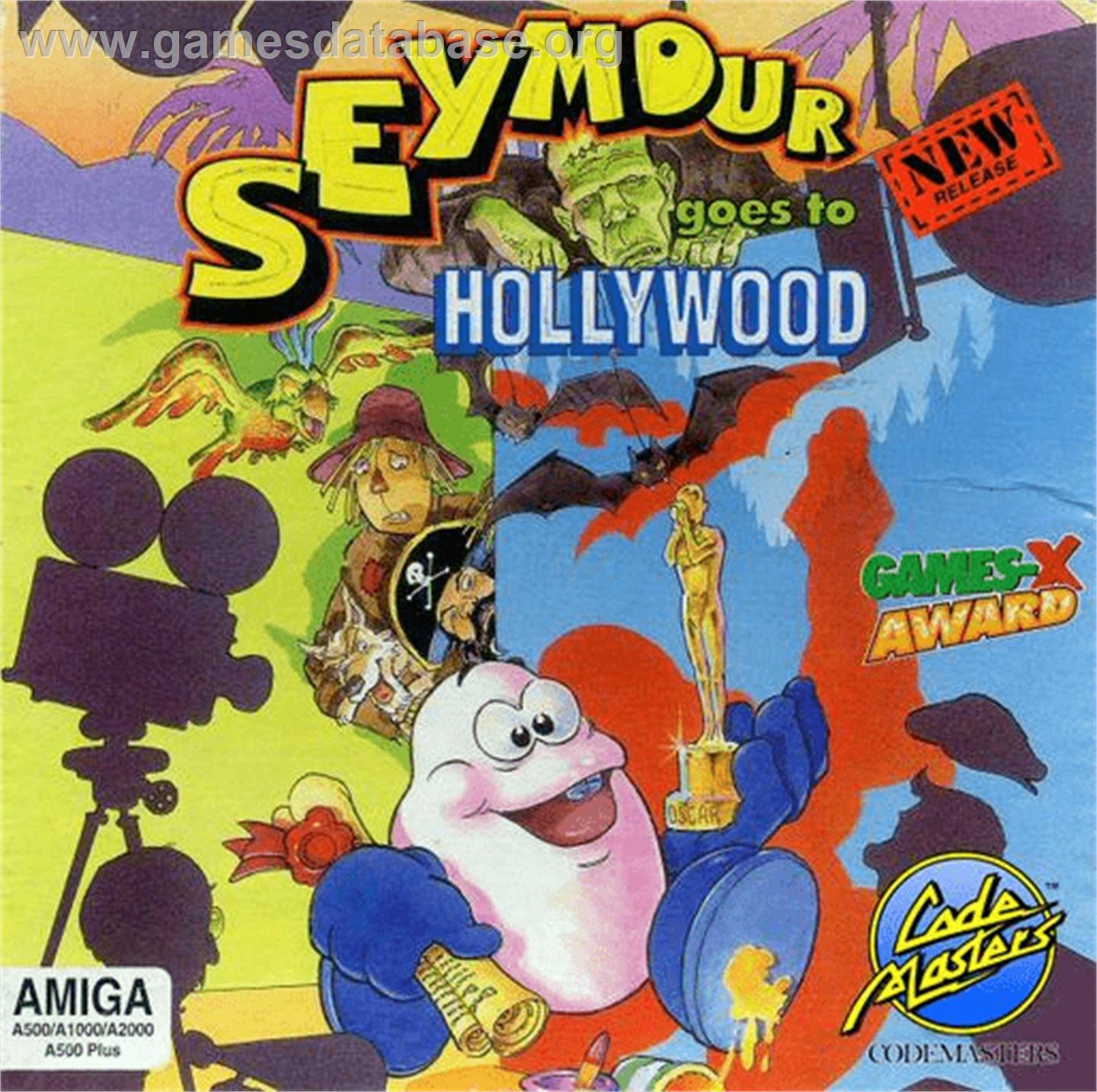 Seymour Goes to Hollywood - Commodore Amiga - Artwork - Box
