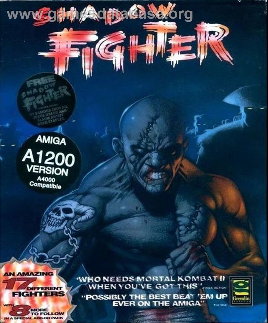 Shadow Fighter - Commodore Amiga - Artwork - Box