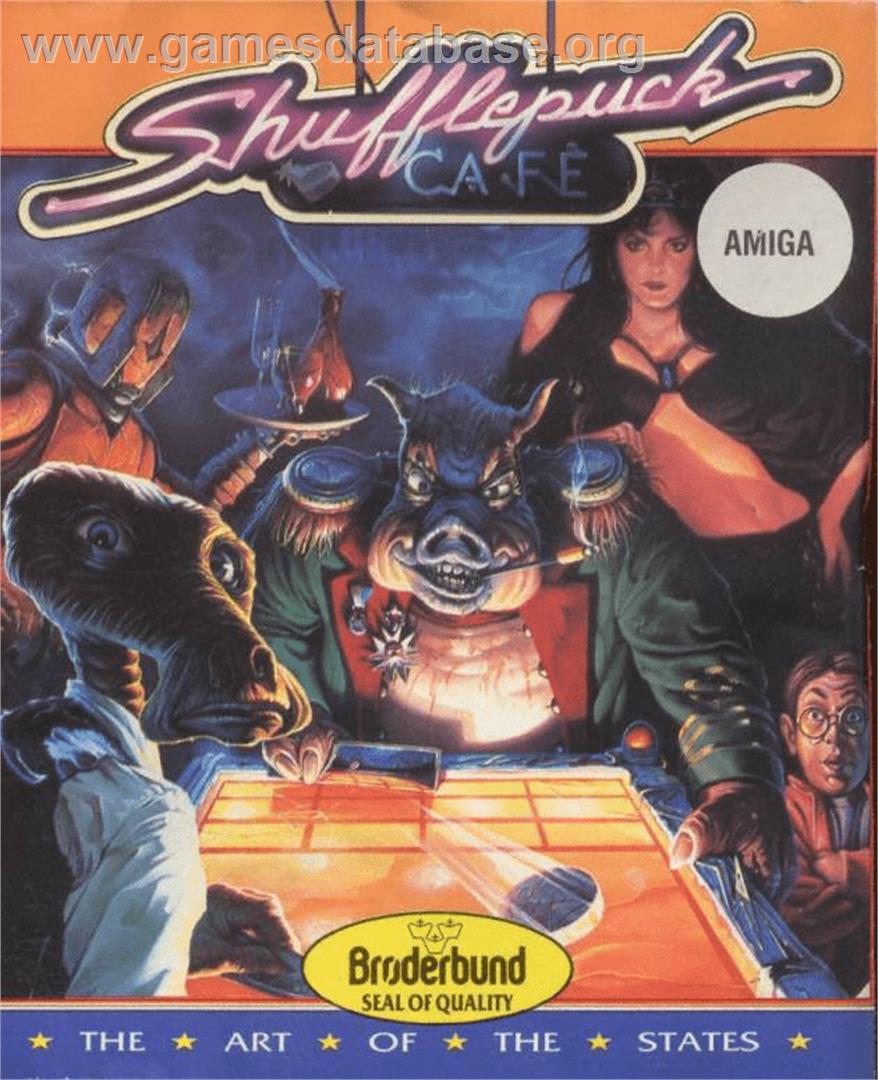 Shufflepuck Cafe - Commodore Amiga - Artwork - Box