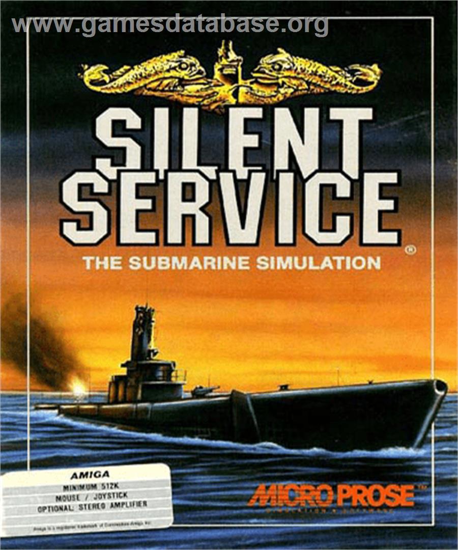 Silent Service - Commodore Amiga - Artwork - Box