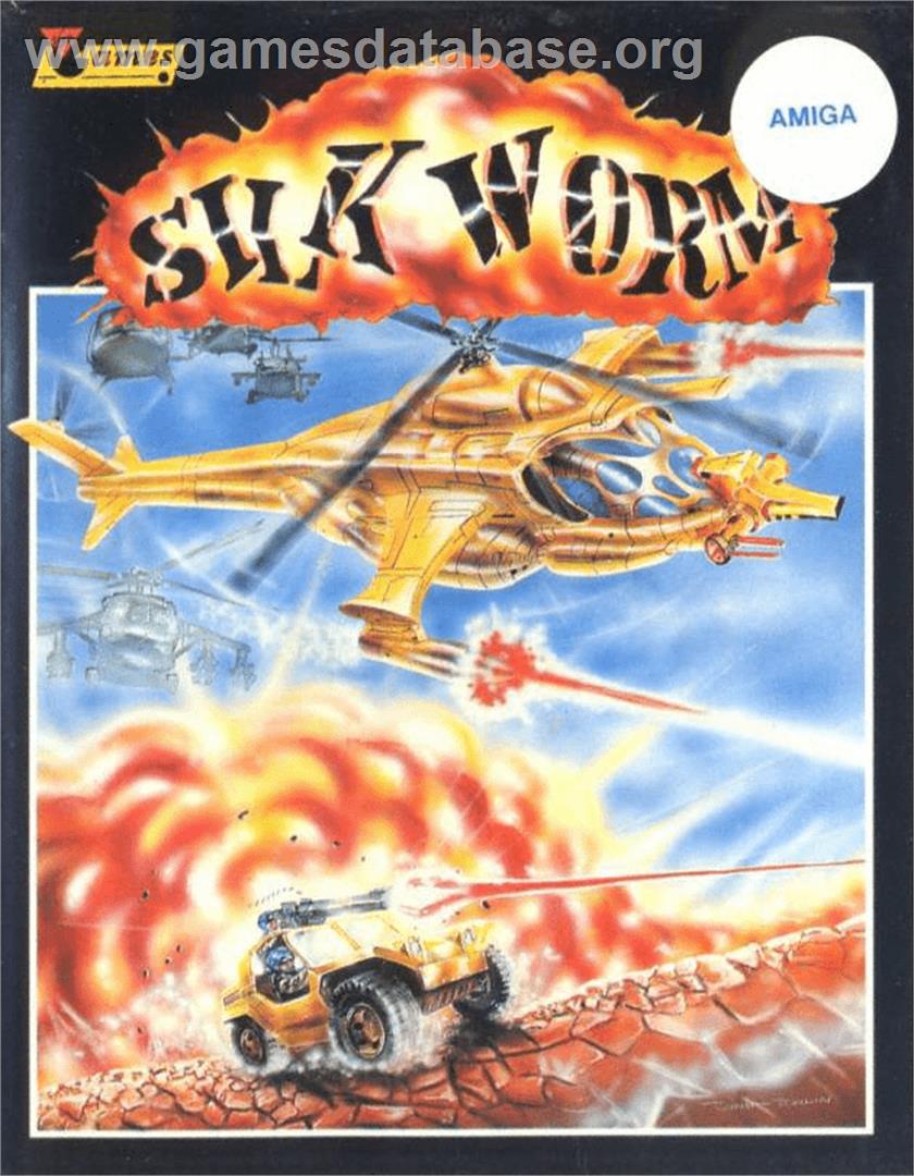 Silk Worm - Commodore Amiga - Artwork - Box