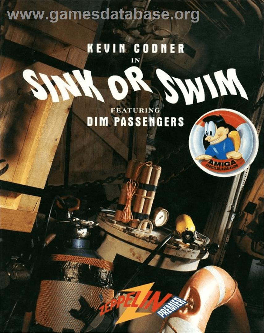 Sink or Swim - Commodore Amiga - Artwork - Box