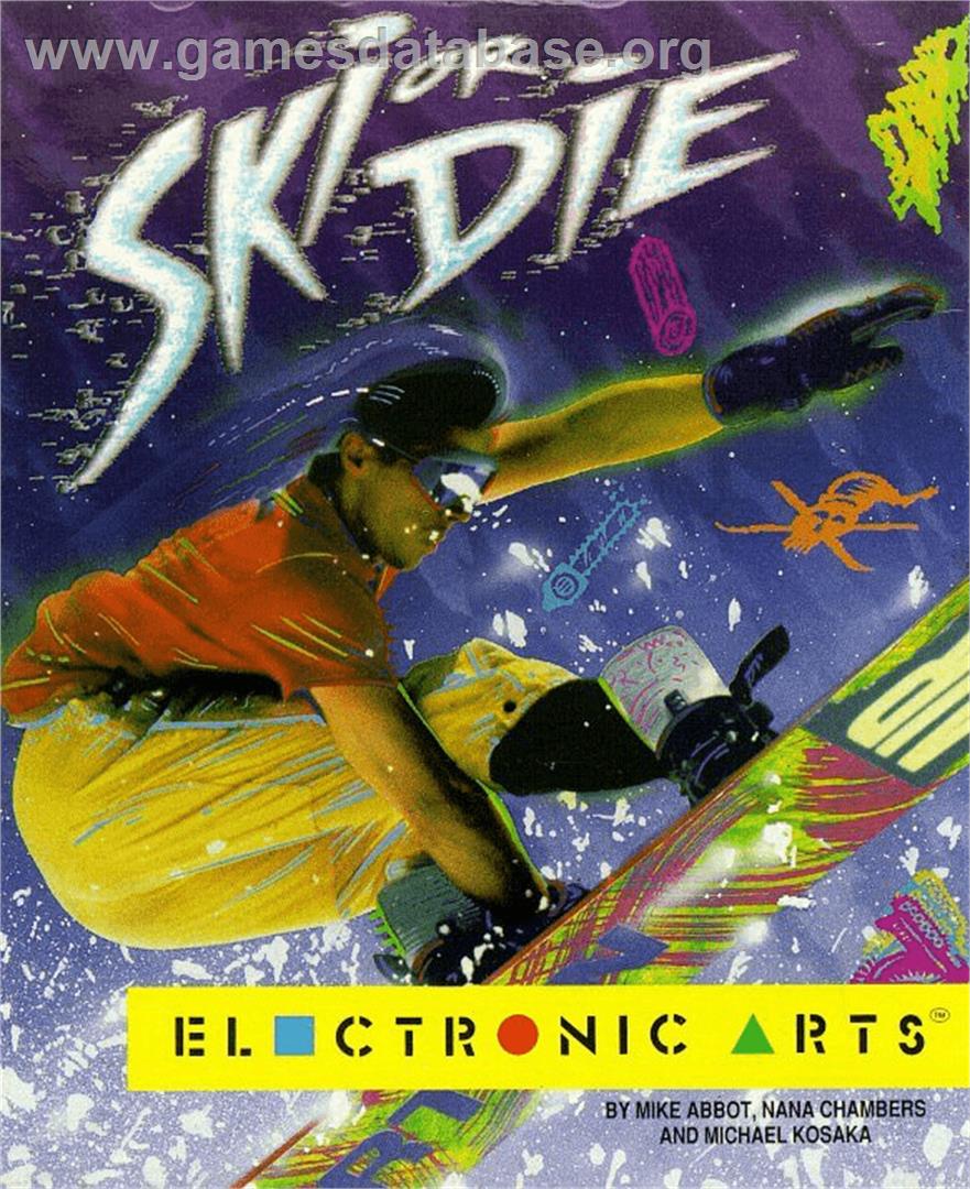 Ski or Die - Commodore Amiga - Artwork - Box