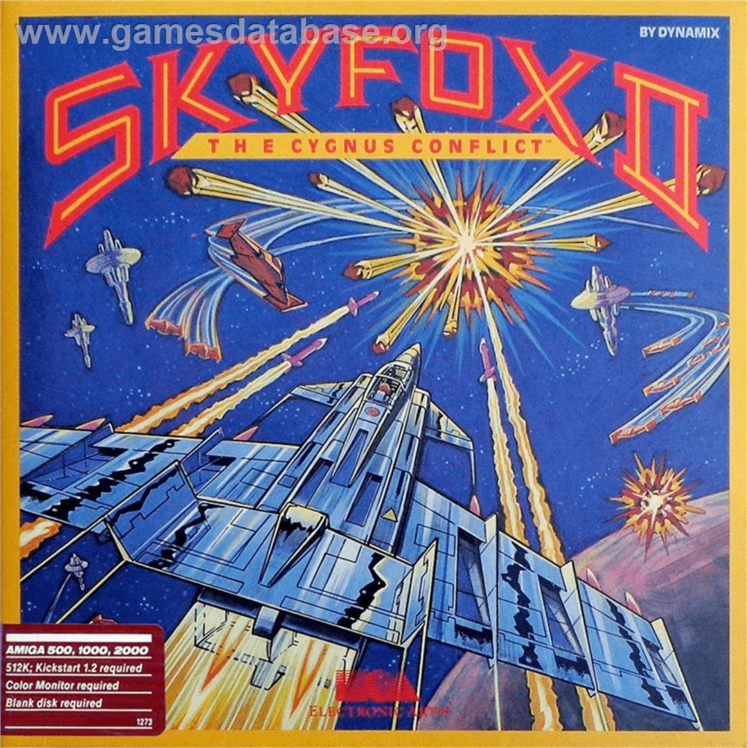 Skyfox II: The Cygnus Conflict - Commodore Amiga - Artwork - Box