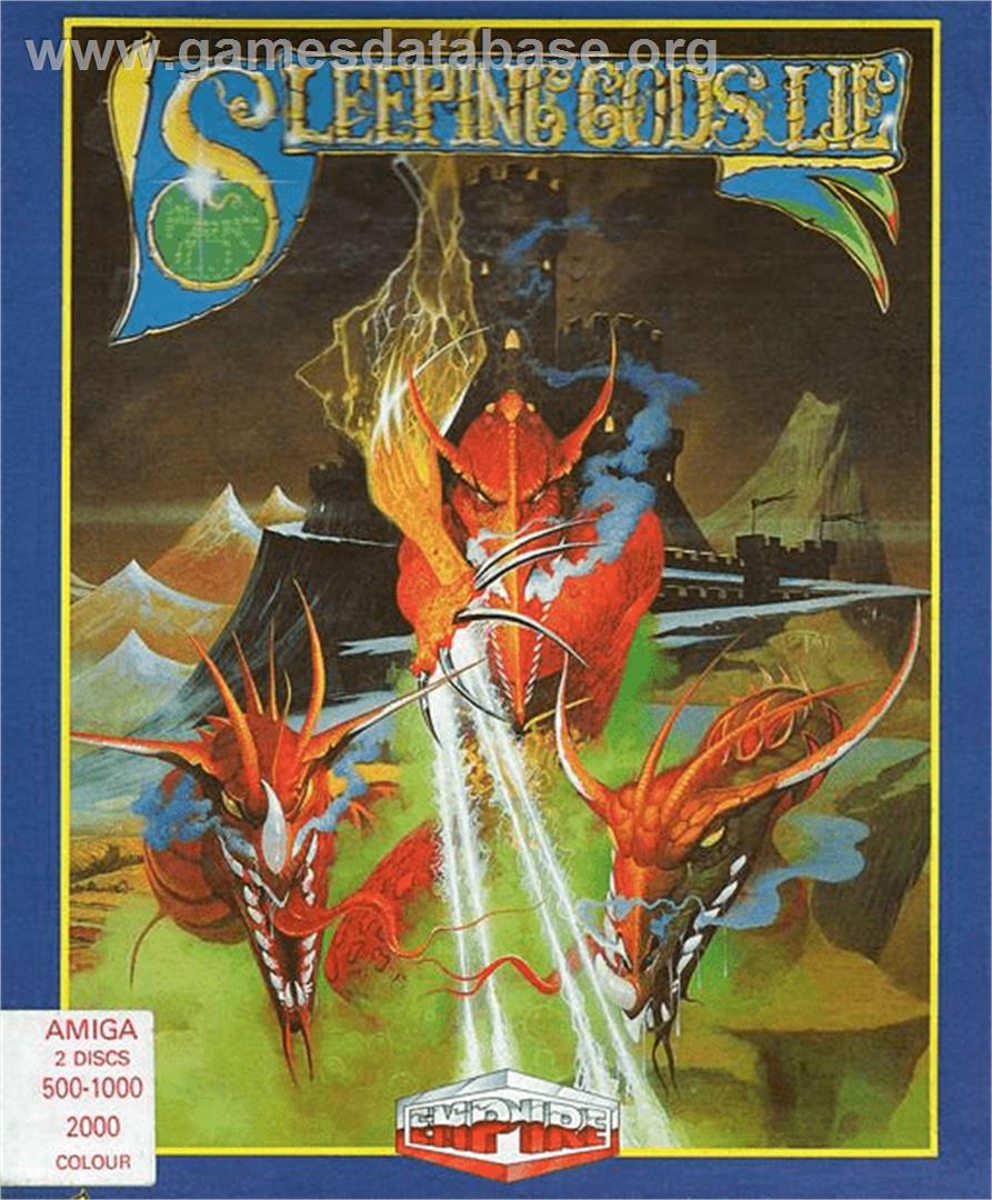 Sleeping Gods Lie - Commodore Amiga - Artwork - Box