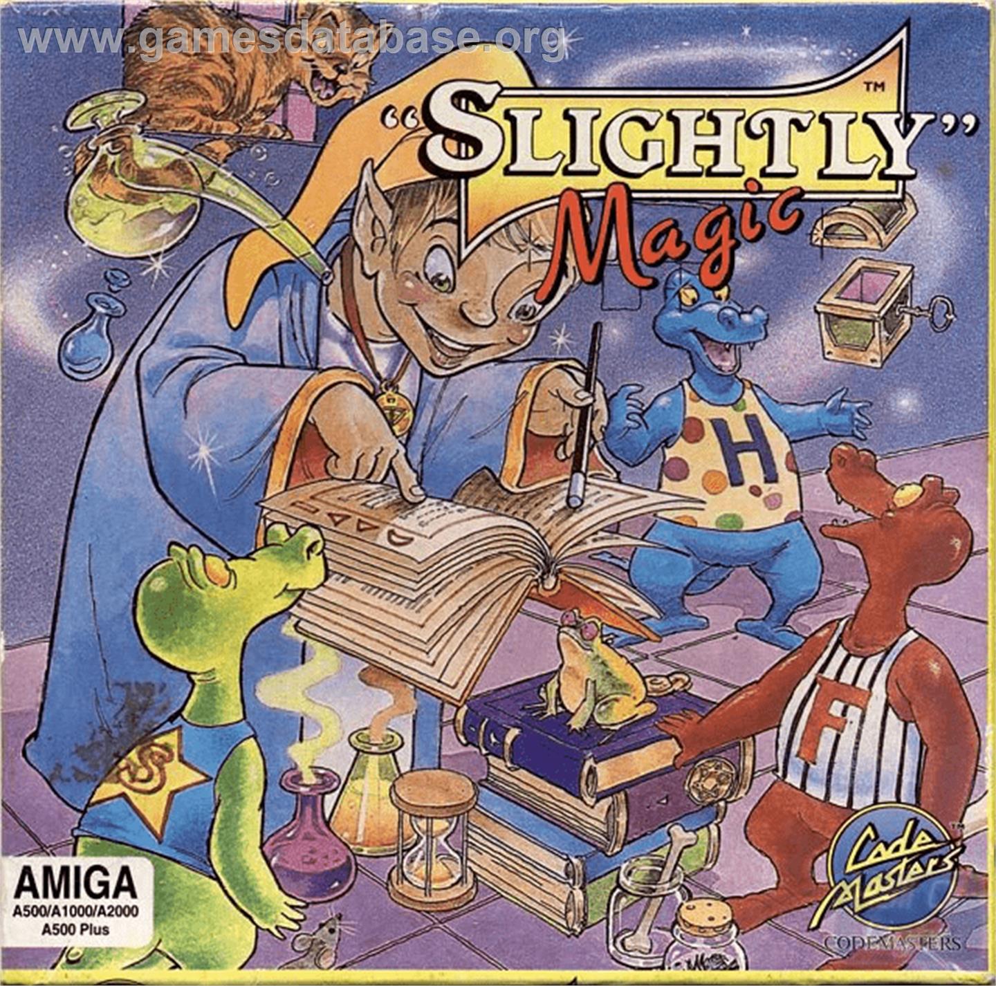 Slightly Magic - Commodore Amiga - Artwork - Box