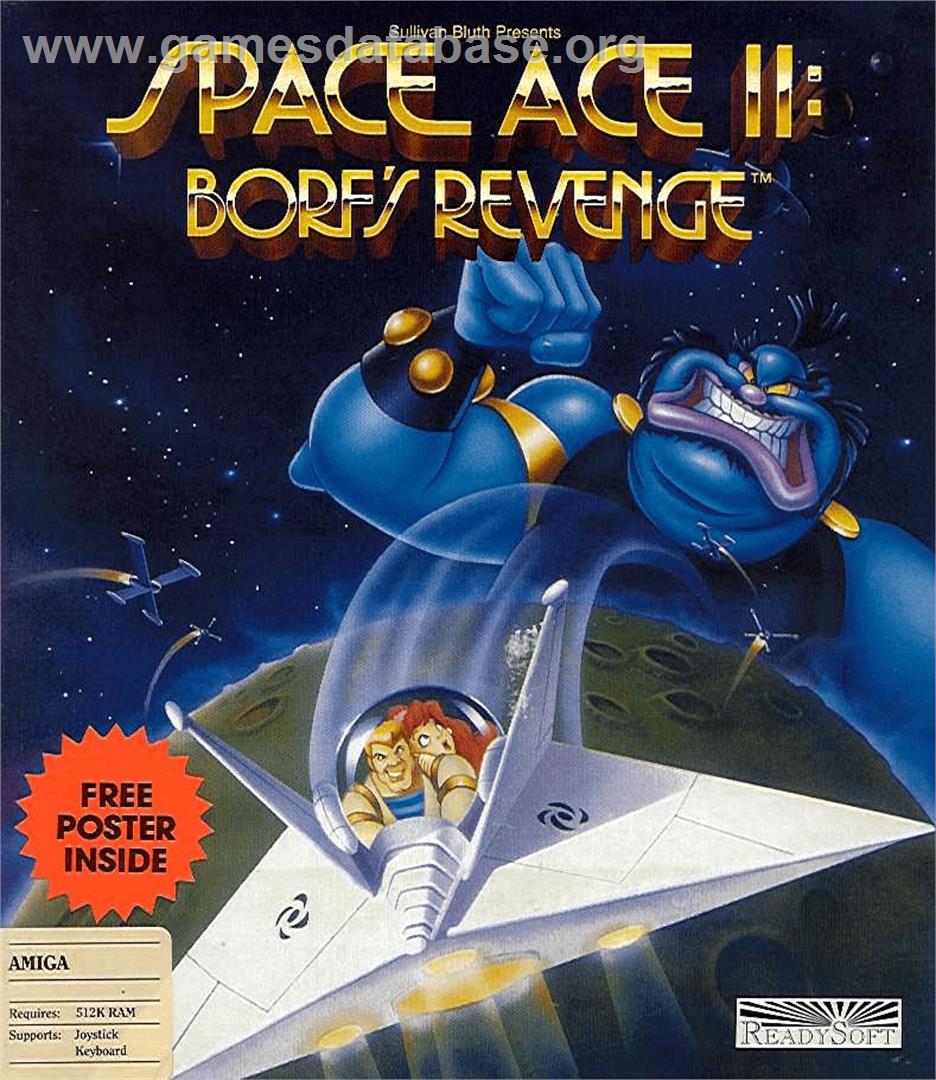 Space Ace II: Borf's Revenge - Commodore Amiga - Artwork - Box