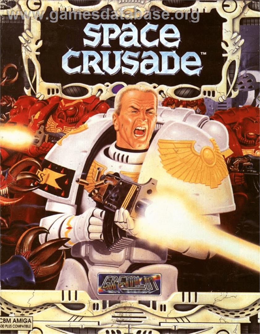 Space Crusade - Commodore Amiga - Artwork - Box