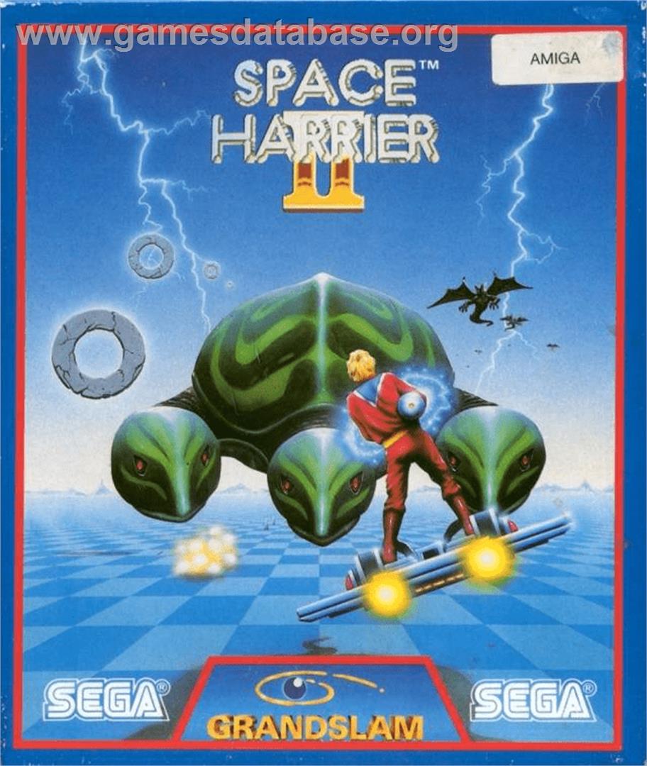 Space Harrier II - Commodore Amiga - Artwork - Box