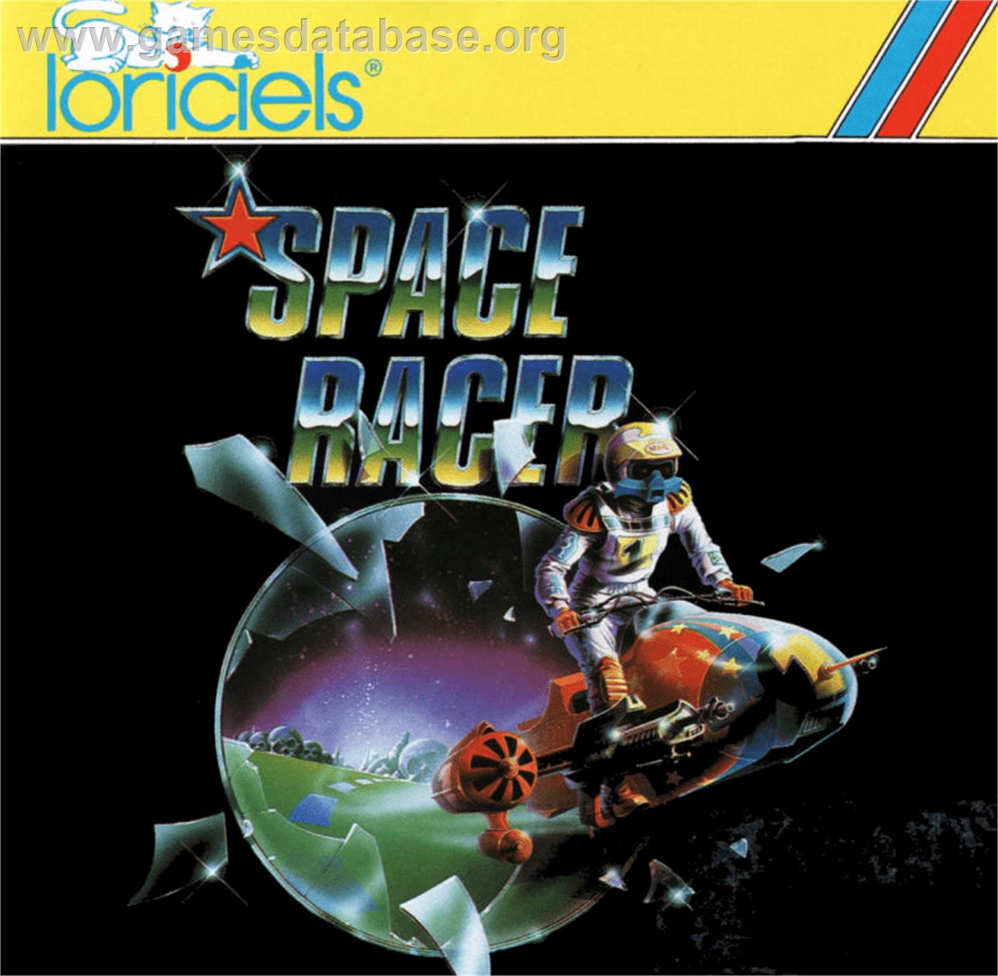 Space Racer - Commodore Amiga - Artwork - Box
