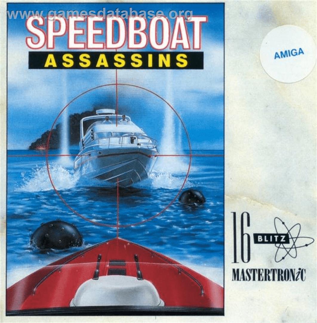 Speedboat Assassins - Commodore Amiga - Artwork - Box