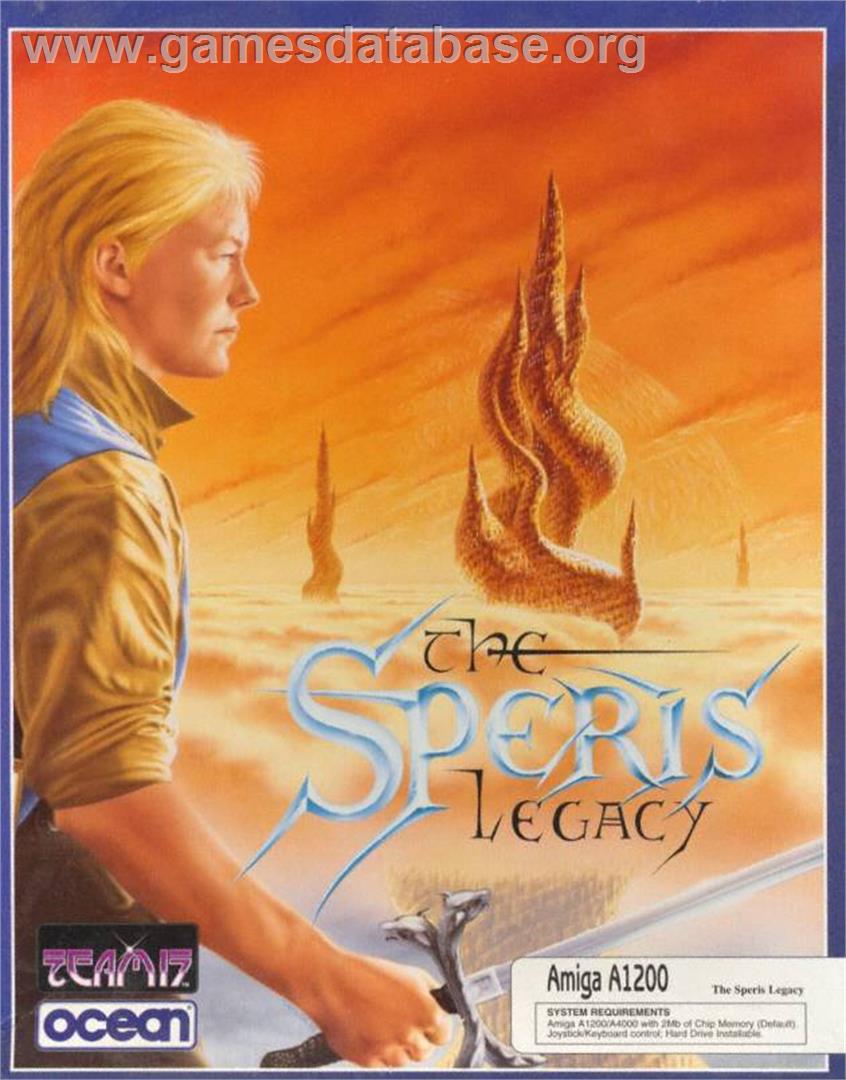 Speris Legacy - Commodore Amiga - Artwork - Box