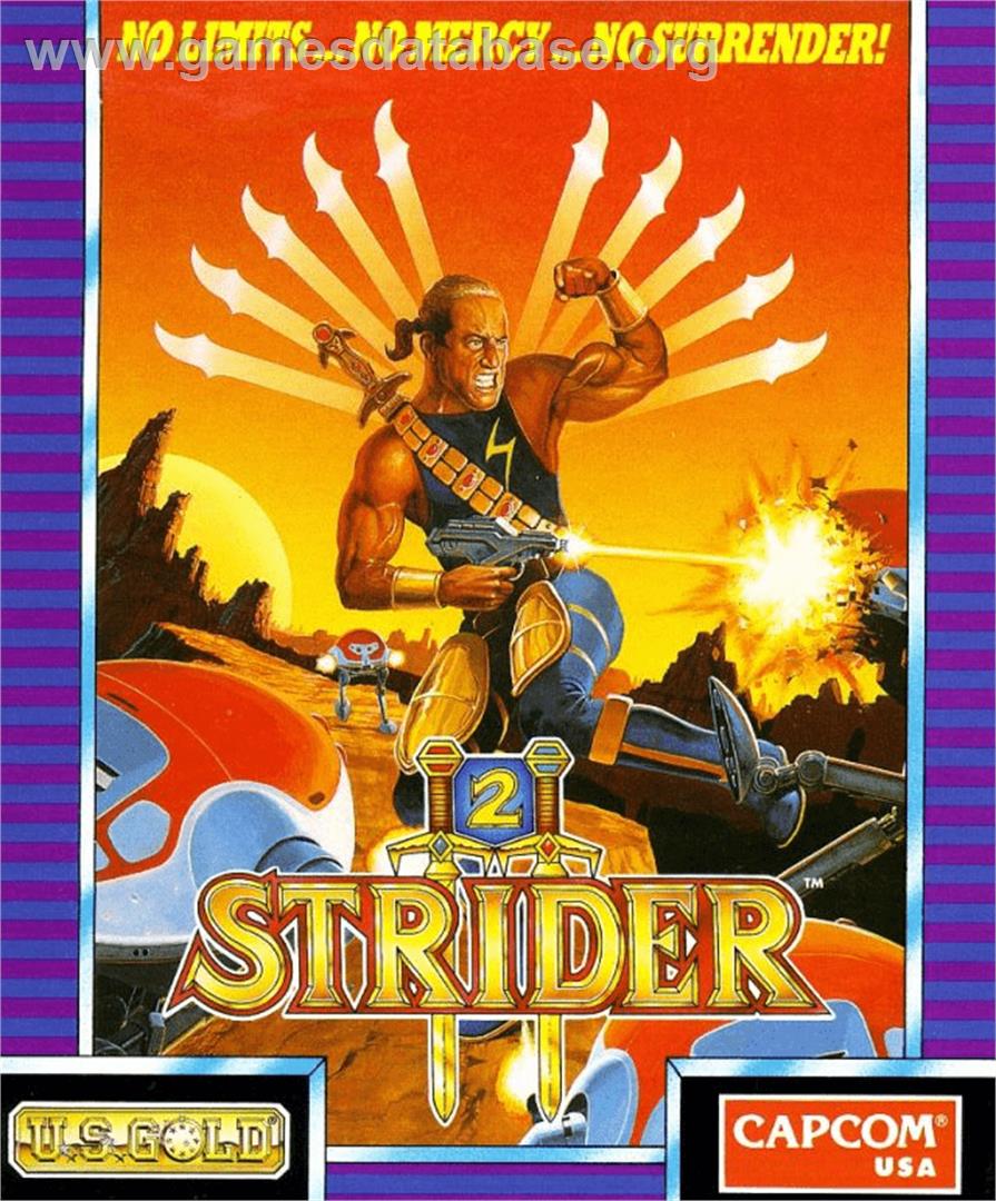 Strider 2 - Commodore Amiga - Artwork - Box