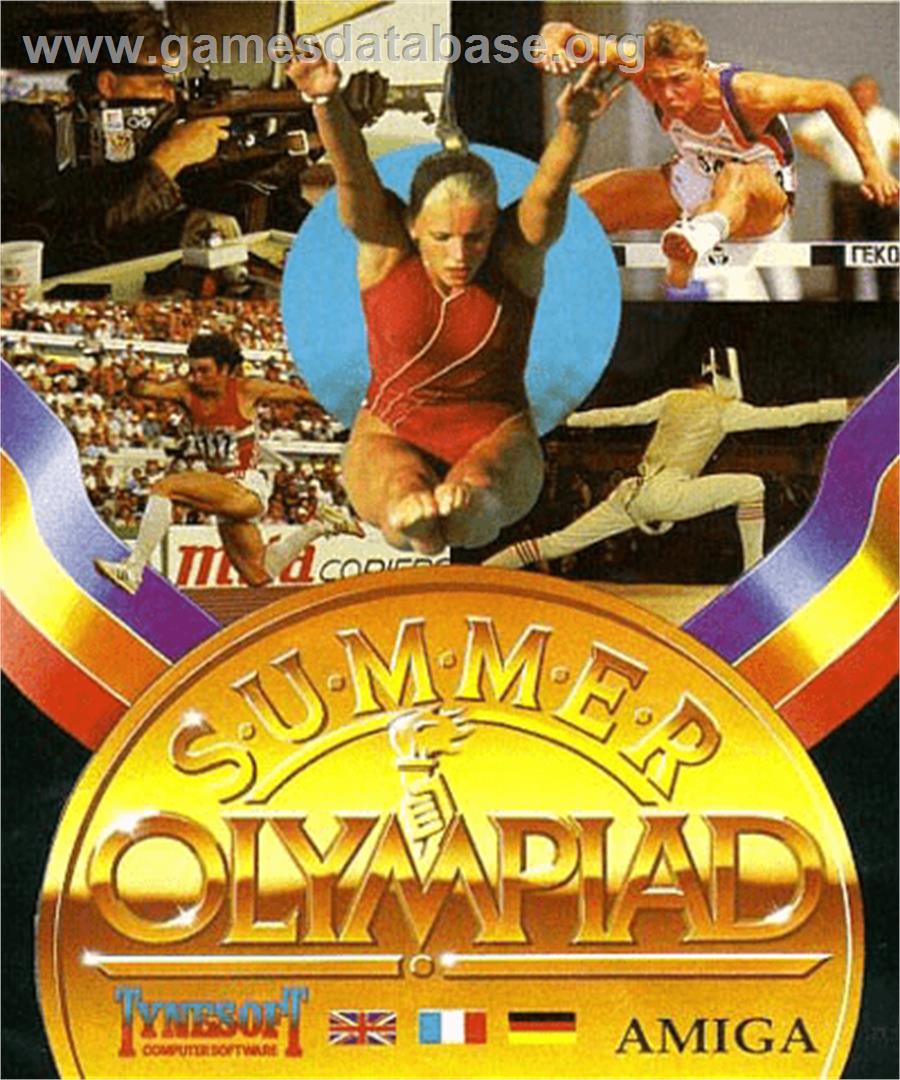Summer Challenge - Commodore Amiga - Artwork - Box