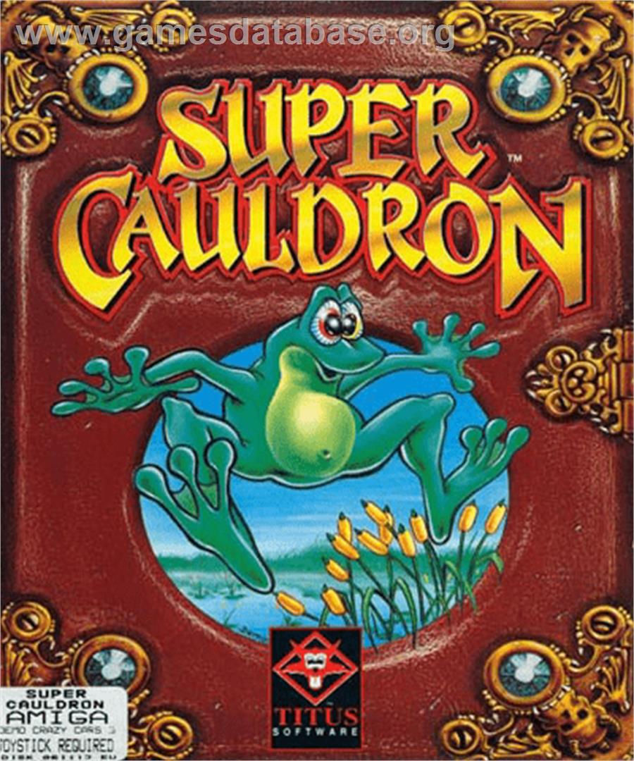 Super Cauldron - Commodore Amiga - Artwork - Box