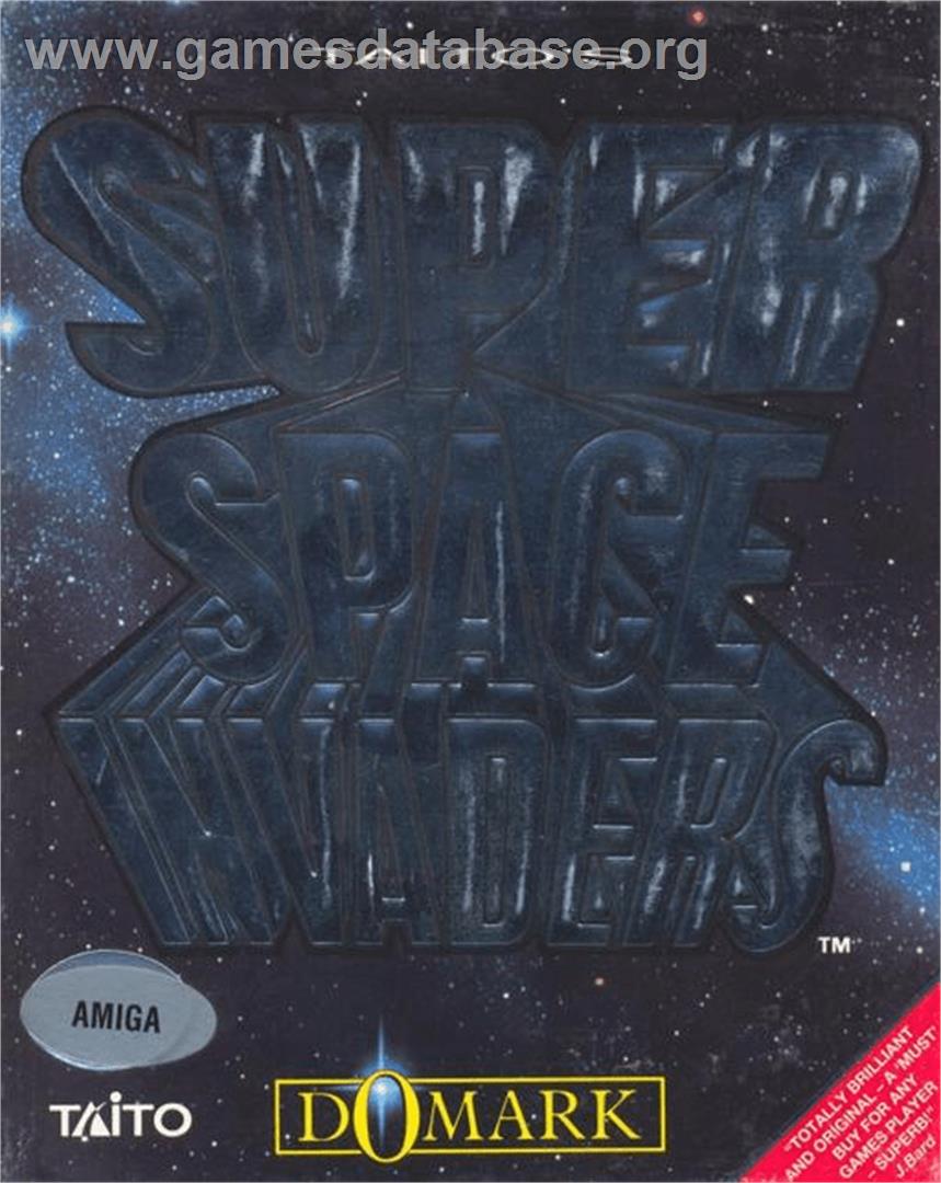 Super Space Invaders - Commodore Amiga - Artwork - Box