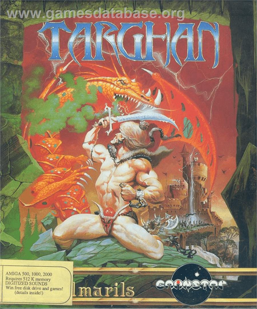 Targhan - Commodore Amiga - Artwork - Box
