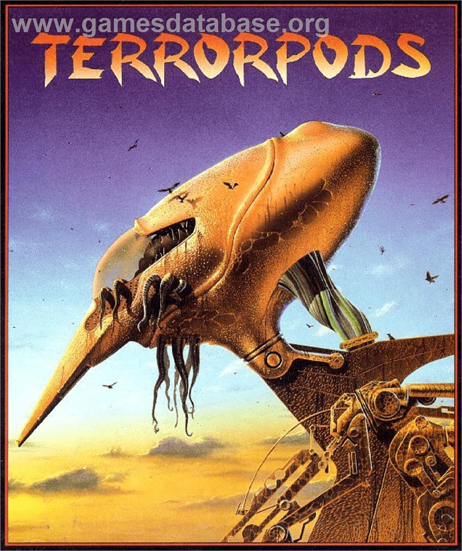 Terrorpods - Commodore Amiga - Artwork - Box