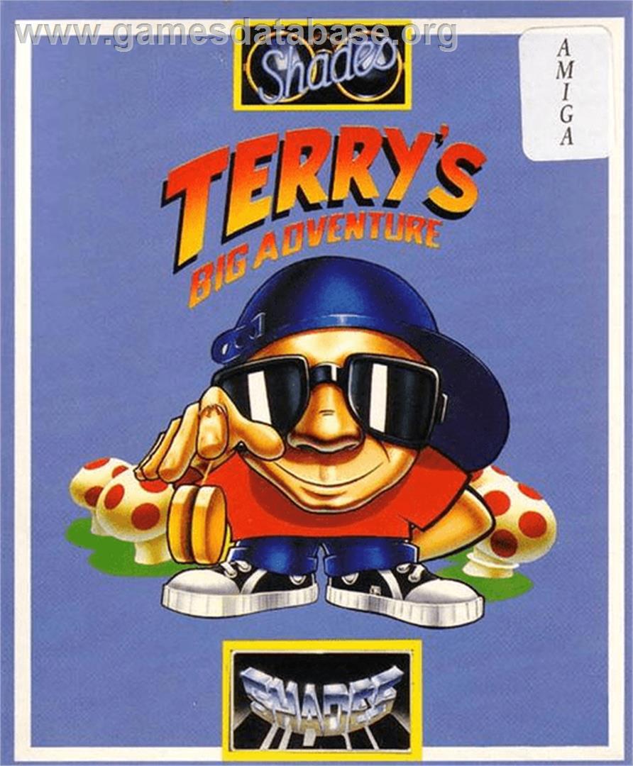 Terry's Big Adventure - Commodore Amiga - Artwork - Box