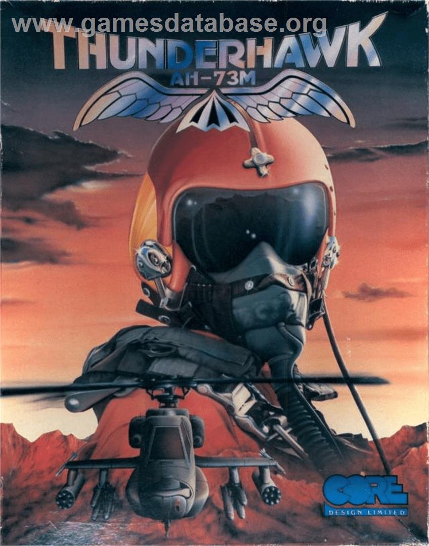 Thunderhawk AH-73M - Commodore Amiga - Artwork - Box