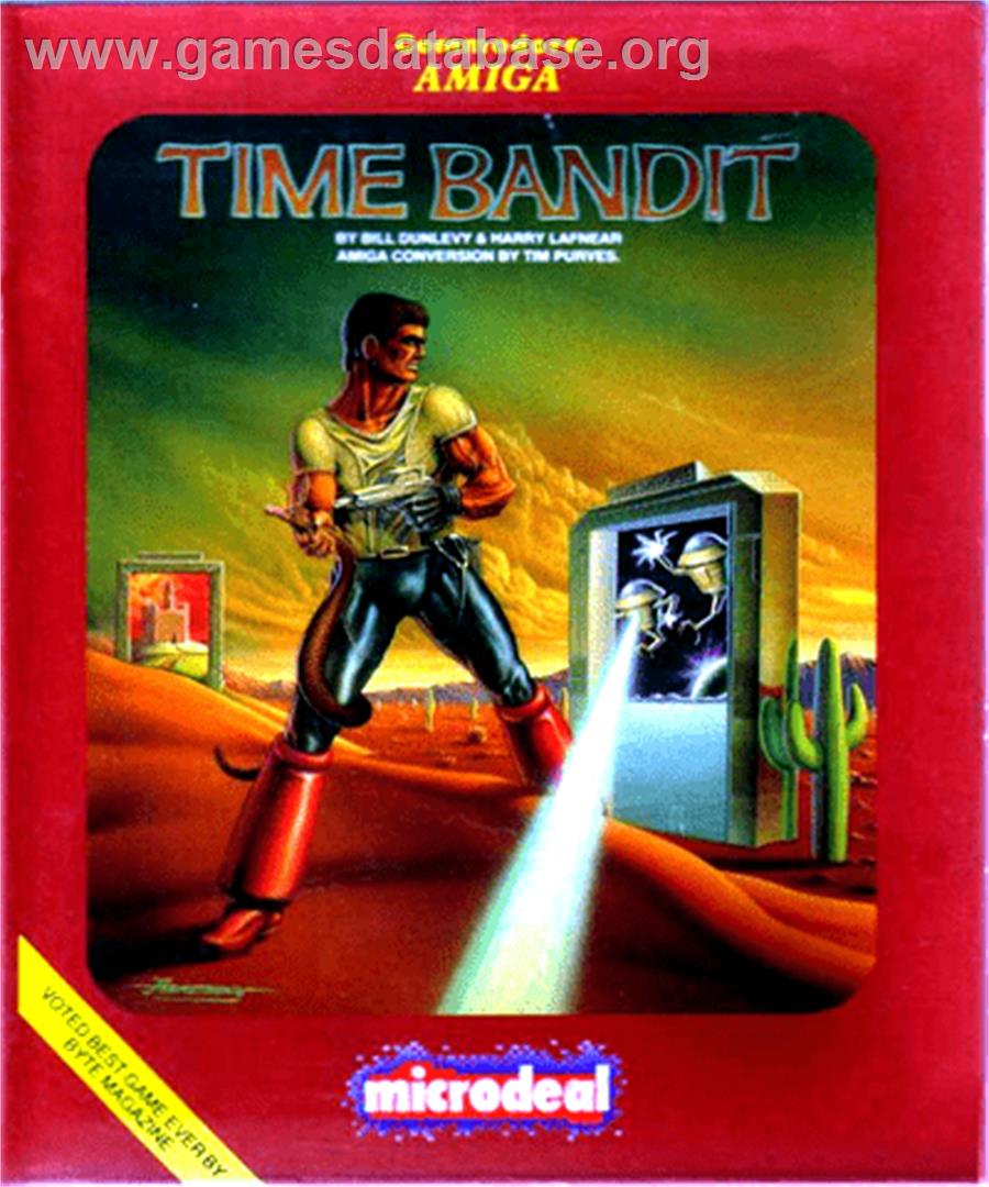 Time Bandit - Commodore Amiga - Artwork - Box