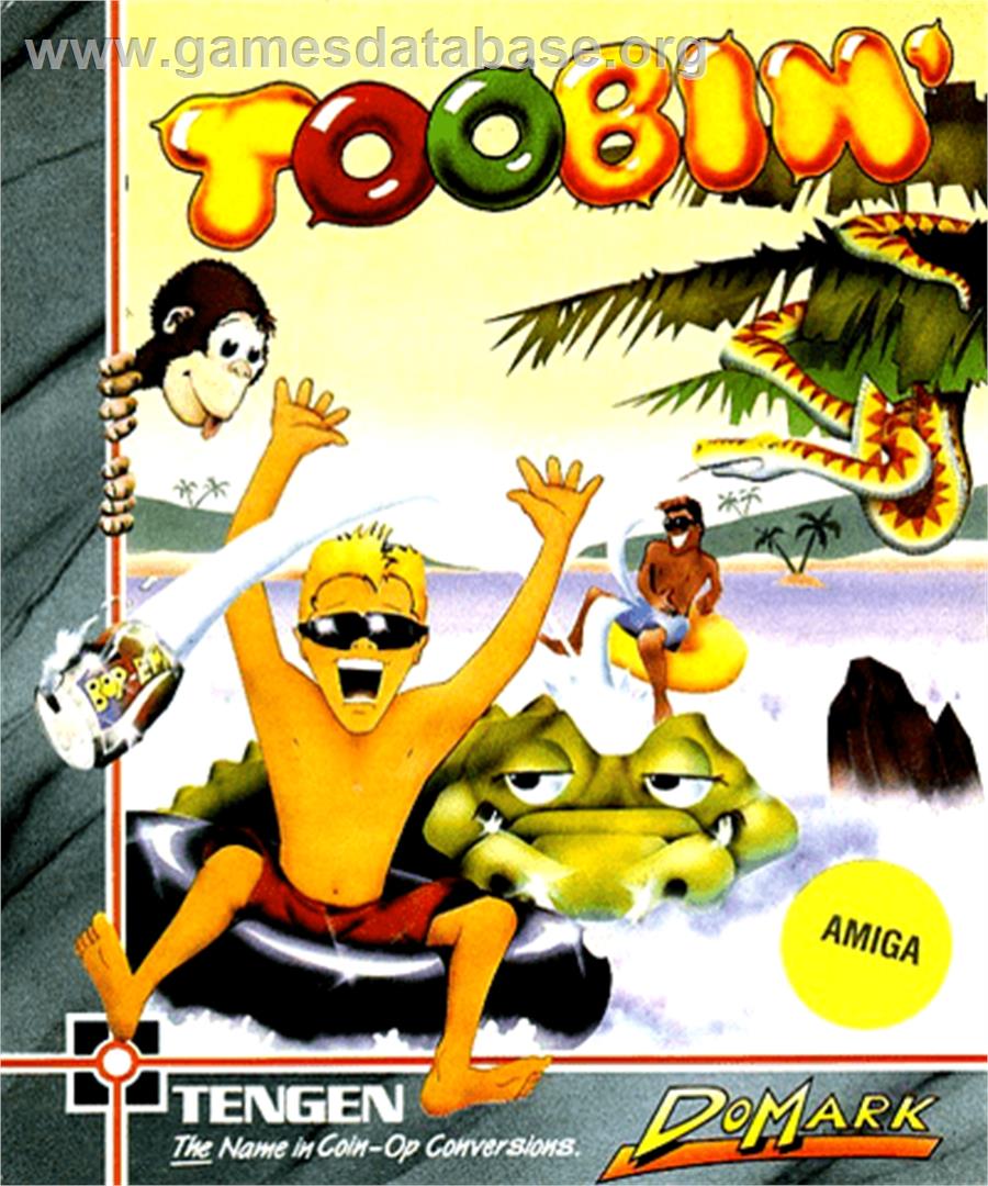 Toobin' - Commodore Amiga - Artwork - Box