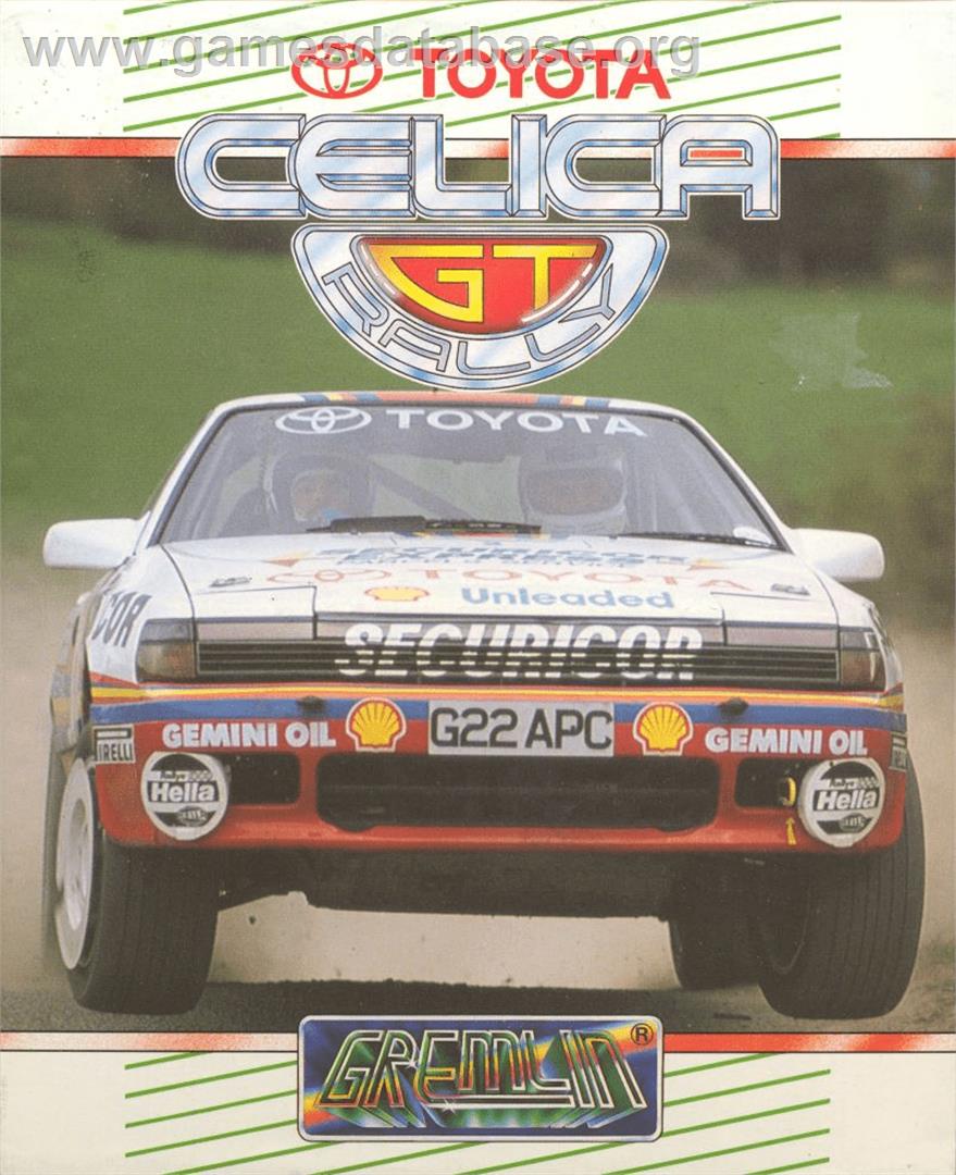 Toyota Celica GT Rally - Commodore Amiga - Artwork - Box
