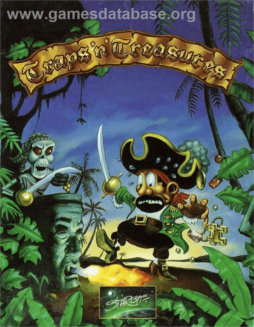 Traps 'n' Treasures - Commodore Amiga - Artwork - Box