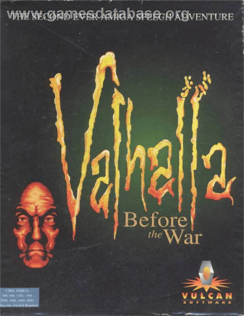 Valhalla: Before the War - Commodore Amiga - Artwork - Box
