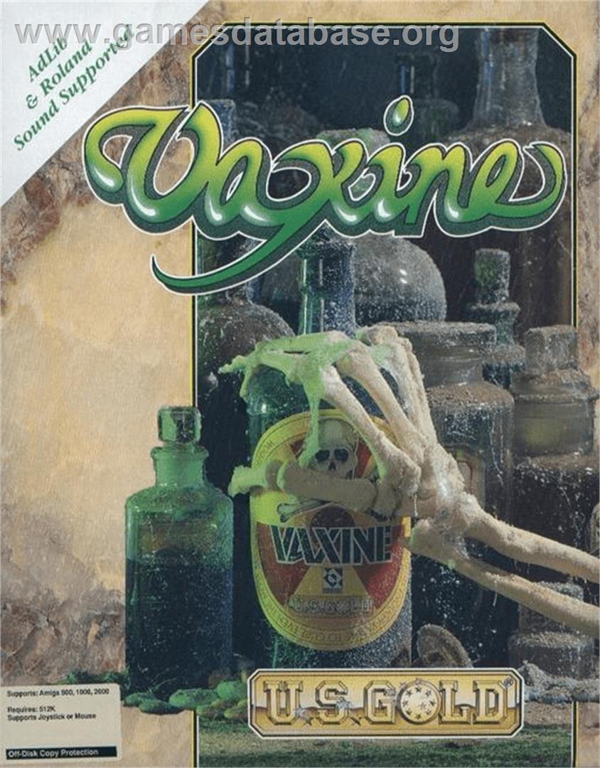 Vaxine - Commodore Amiga - Artwork - Box